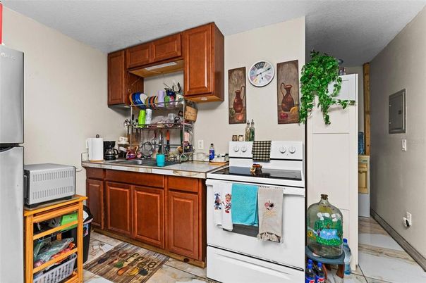 Interior, Kitchen, Tile Countertops