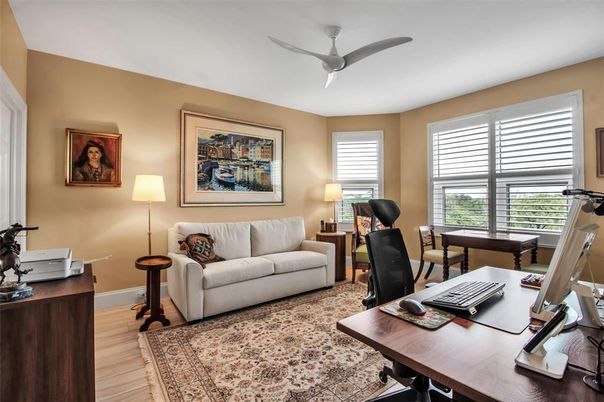Home Office, Interior, Wood Texture Flooring