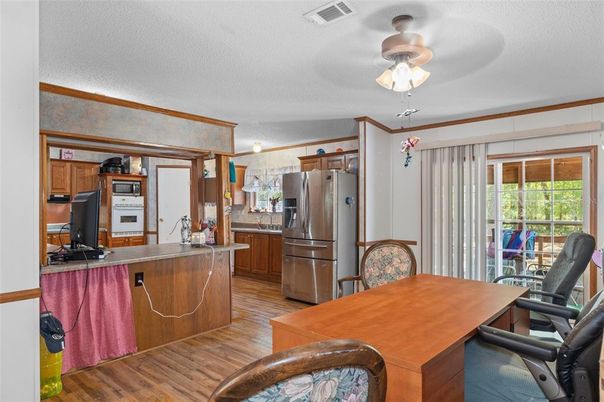 Dining room, Interior, Kitchen, Wood Texture Flooring