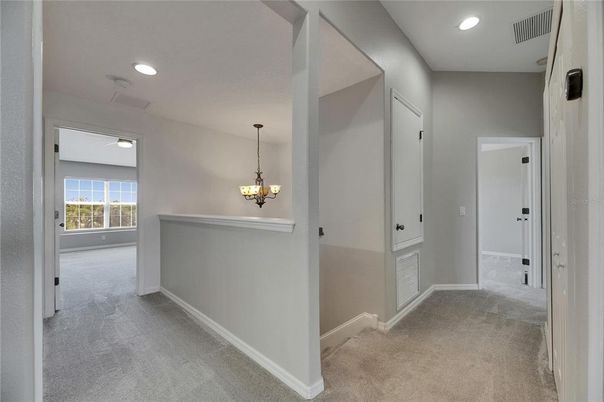 Chandelier, Empty room, Interior, Recessed Lighting