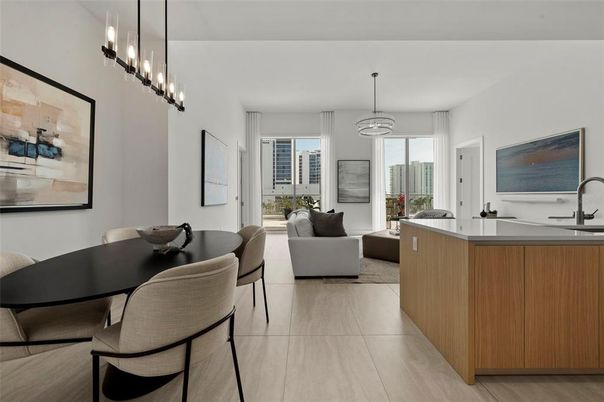 Dining room, Interior, Living room, Pendant Lights