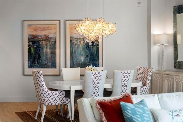 Chandelier, Dining room, Interior