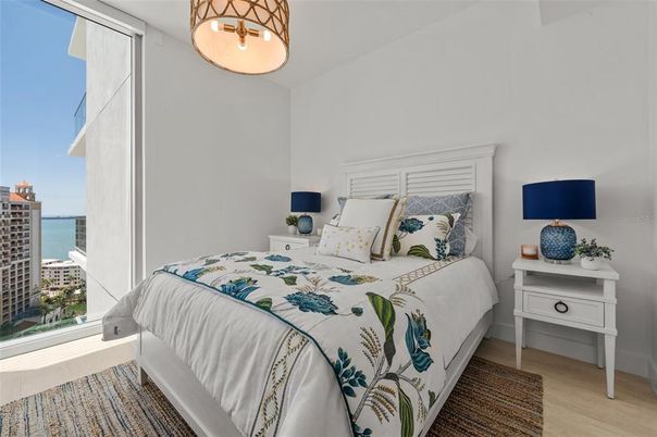 Bedroom, Interior, Water, Wood Texture Flooring