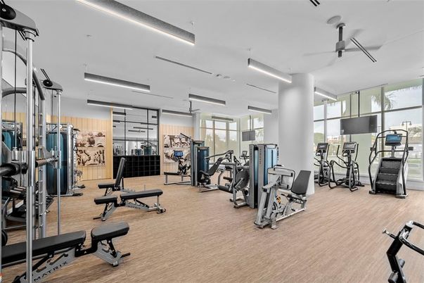 Fitness Equipment, Gym, Interior