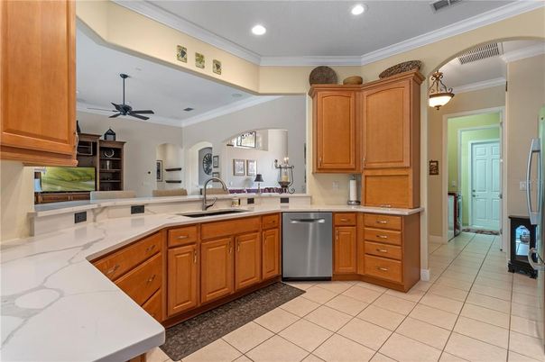 Interior, Kitchen, Recessed Lighting