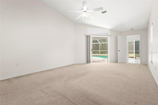 Empty room, Interior