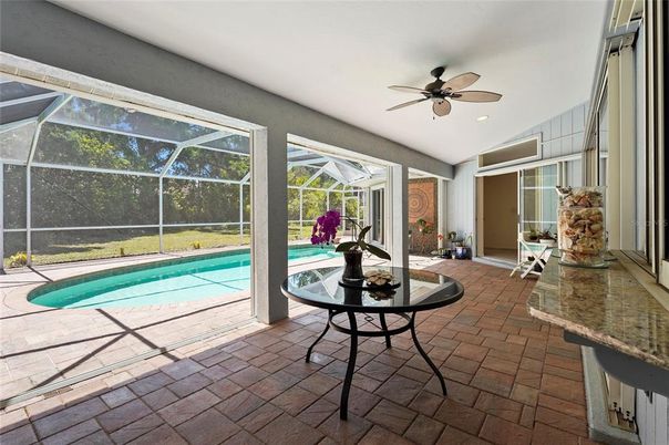 Glass Ceilings, Interior, Pool, Recessed Lighting, Sun Room