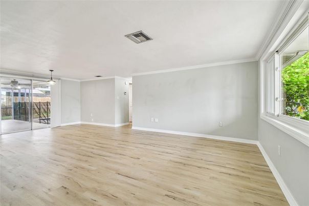 Empty room, Interior, Wood Texture Flooring