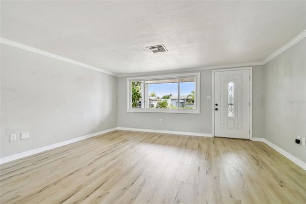 Empty room, Interior, Wood Texture Flooring