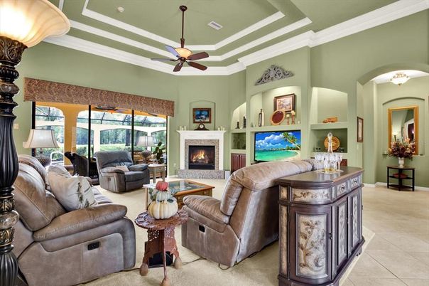 Fireplace, Interior, Living room