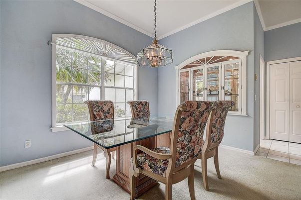 Dining room, Interior, Pendant Lights