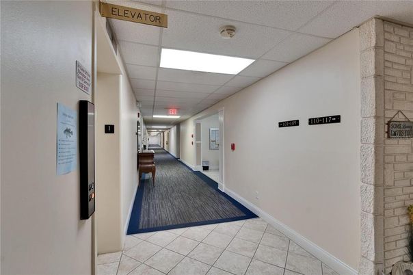 Elevator, Interior, Stone Walls