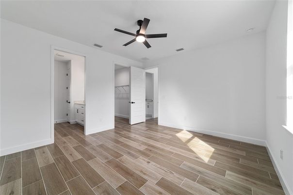 Empty room, Interior, Wood Texture Flooring