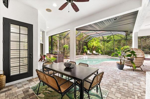 Dining room, Glass Ceilings, Interior, Pool, Sun Room