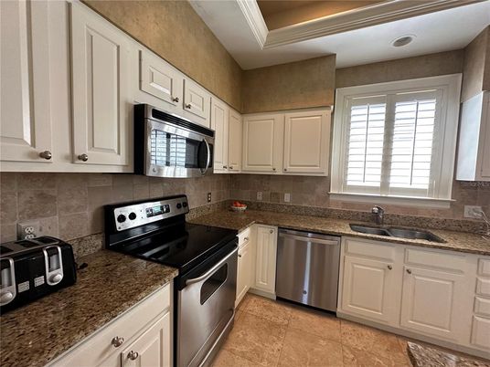 Interior, Kitchen, Recessed Lighting, Stainless Steel Appliances