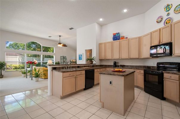 Interior, Kitchen, Recessed Lighting