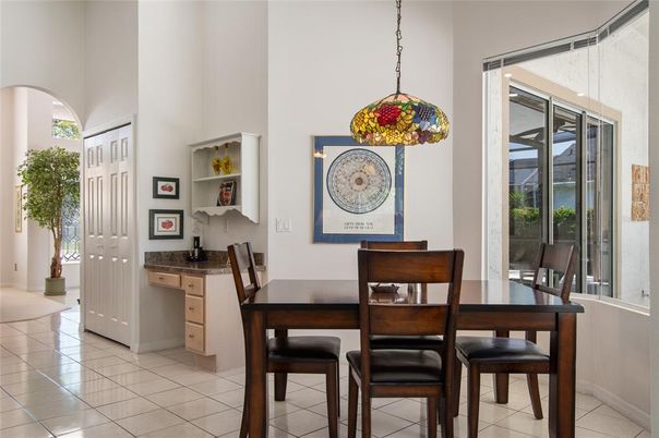 Dining room, Interior, Pendant Lights