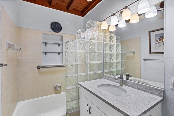 Bathroom, Interior, Wooden Beams, Wooden Ceilings