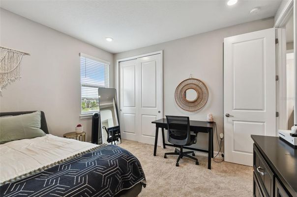 Bedroom, Home Office, Interior, Recessed Lighting