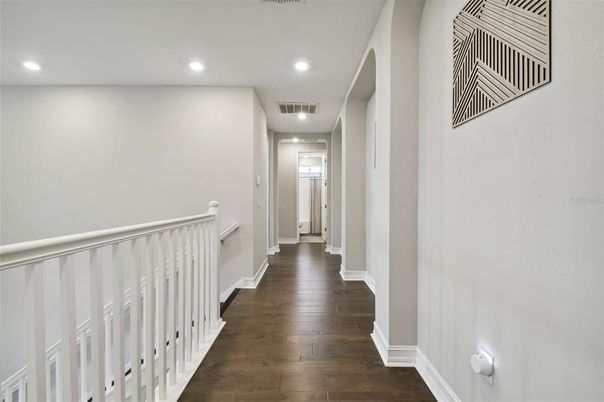 Interior, Recessed Lighting, Wood Texture Flooring