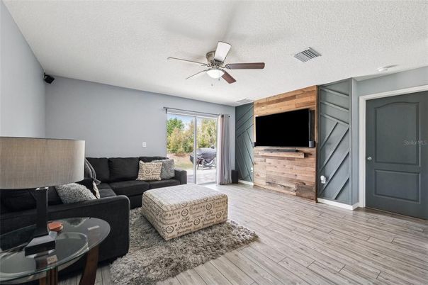 Interior, Living room, Wood Texture Flooring, Wooden Walls