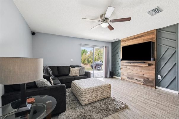 Interior, Living room, Wood Texture Flooring, Wooden Walls
