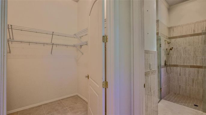 Bathroom, Glass Shower, Interior, Walk-in Closets