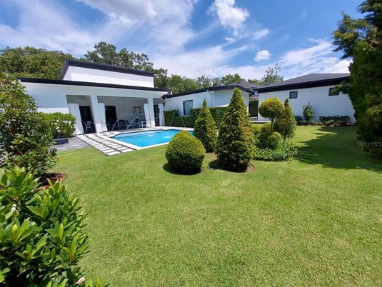 Backyard, Exterior, Pool