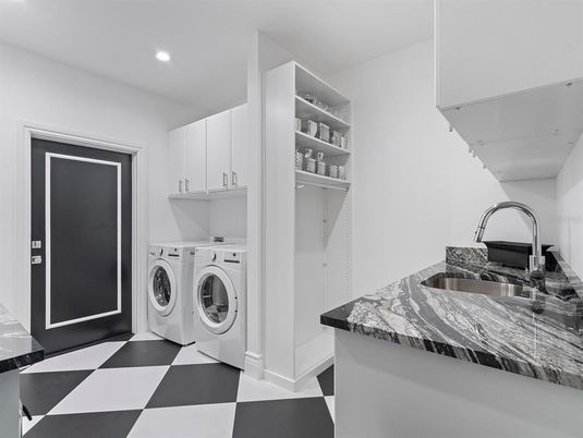 Interior, Recessed Lighting, Washer