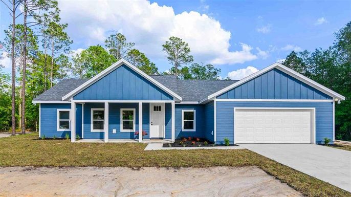Attached, Exterior, Facade, Ranch