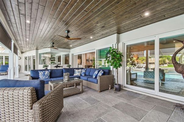 Interior, Living room, Recessed Lighting, Wooden Ceilings