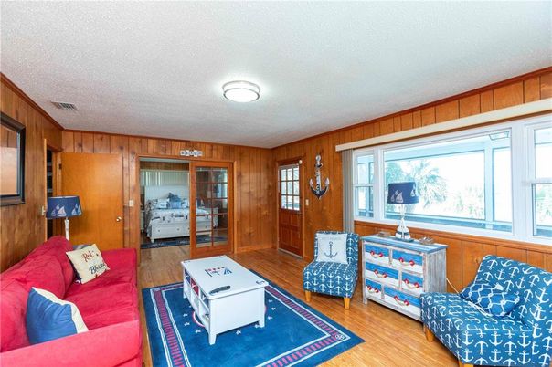 Interior, Living room, Wood Texture Flooring, Wooden Walls