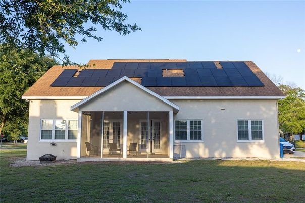 Backyard, Exterior, Solar Panels