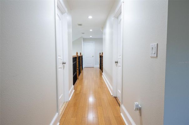 Interior, Recessed Lighting, Wood Texture Flooring