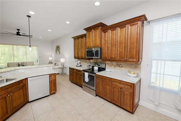 Interior, Kitchen, Pendant Lights, Recessed Lighting