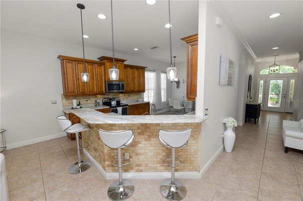 Interior, Kitchen, Pendant Lights, Recessed Lighting