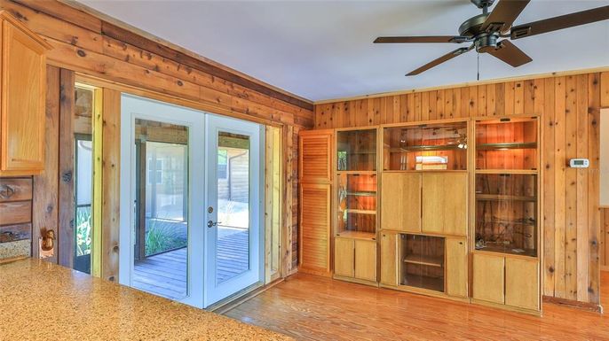 Empty room, Interior, Wood Texture Flooring, Wooden Walls