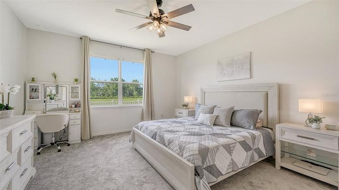 Bedroom, Home Office, Interior