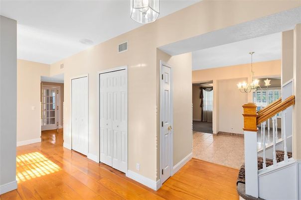 Chandelier, Interior, Wood Texture Flooring