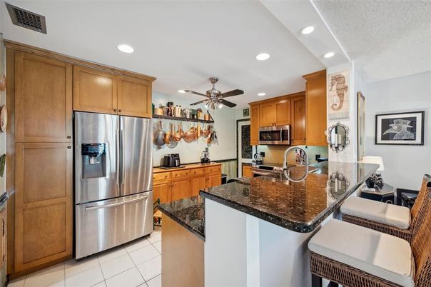 Interior, Kitchen, Recessed Lighting, Stainless Steel Appliances