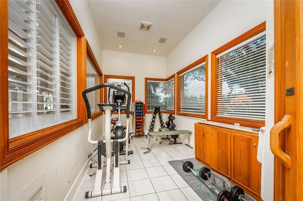 Fitness Equipment, Interior, Recessed Lighting