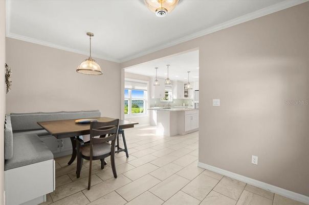 Dining room, Interior, Kitchen, Pendant Lights