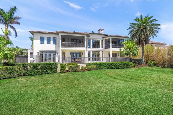 Backyard, Exterior, Facade, Mediterranean