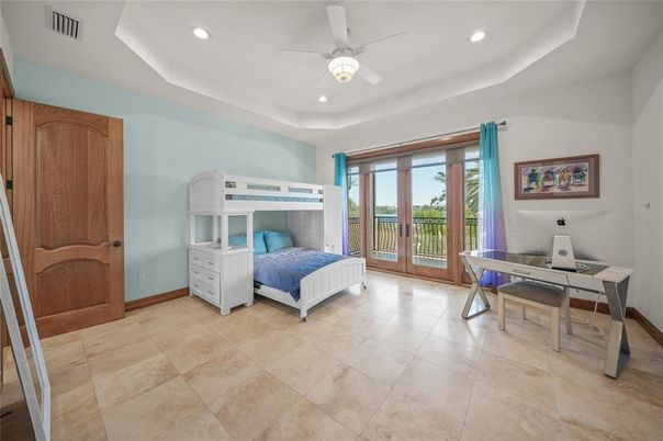Bedroom, Home Office, Interior, Recessed Lighting