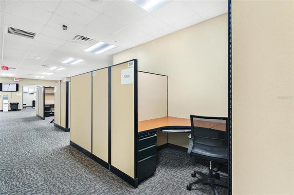Home Office, Interior, Recessed Lighting