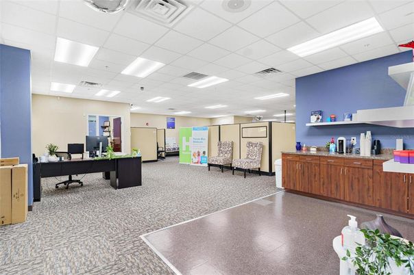 Home Office, Interior, Recessed Lighting
