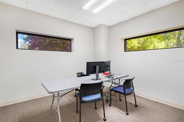Home Office, Interior, Recessed Lighting