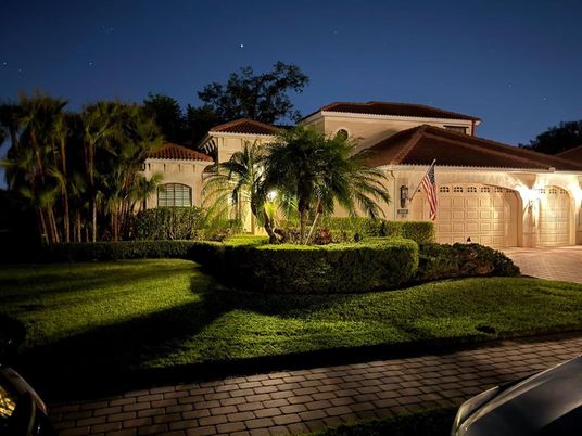 Attached, Backyard, Exterior, Facade, Mediterranean