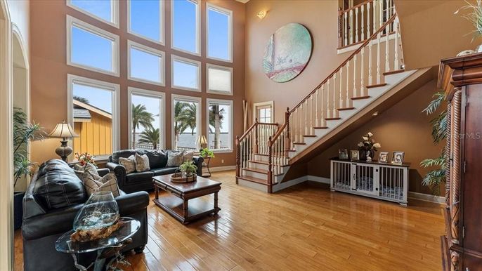 Interior, Living room, Wood Texture Flooring