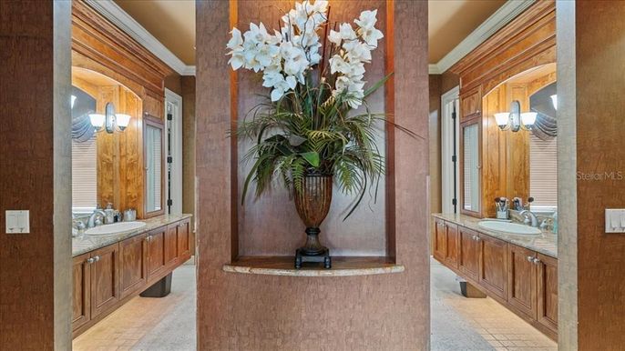 Bathroom, Interior, Wooden Walls
